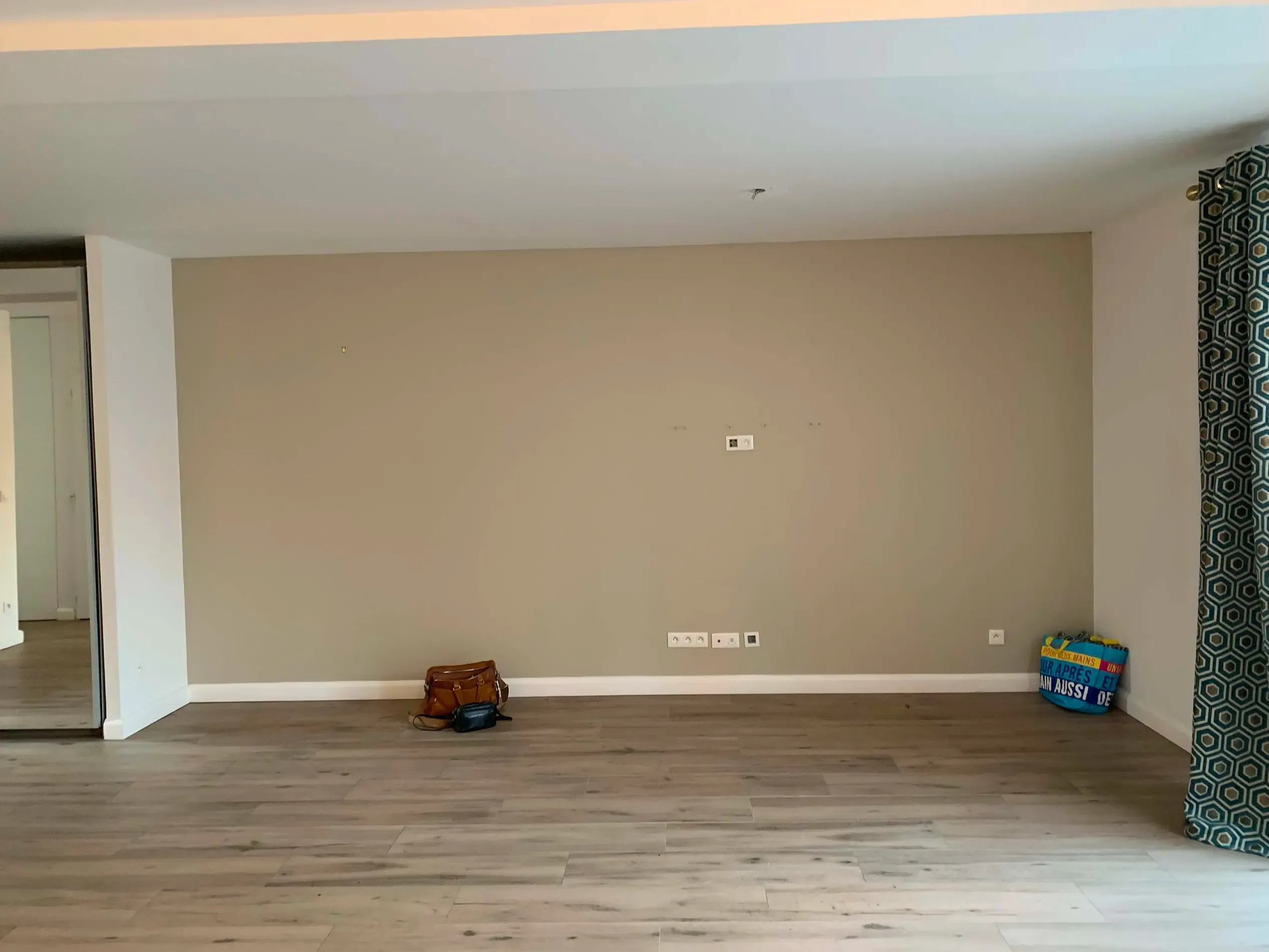 Salon avant travaux