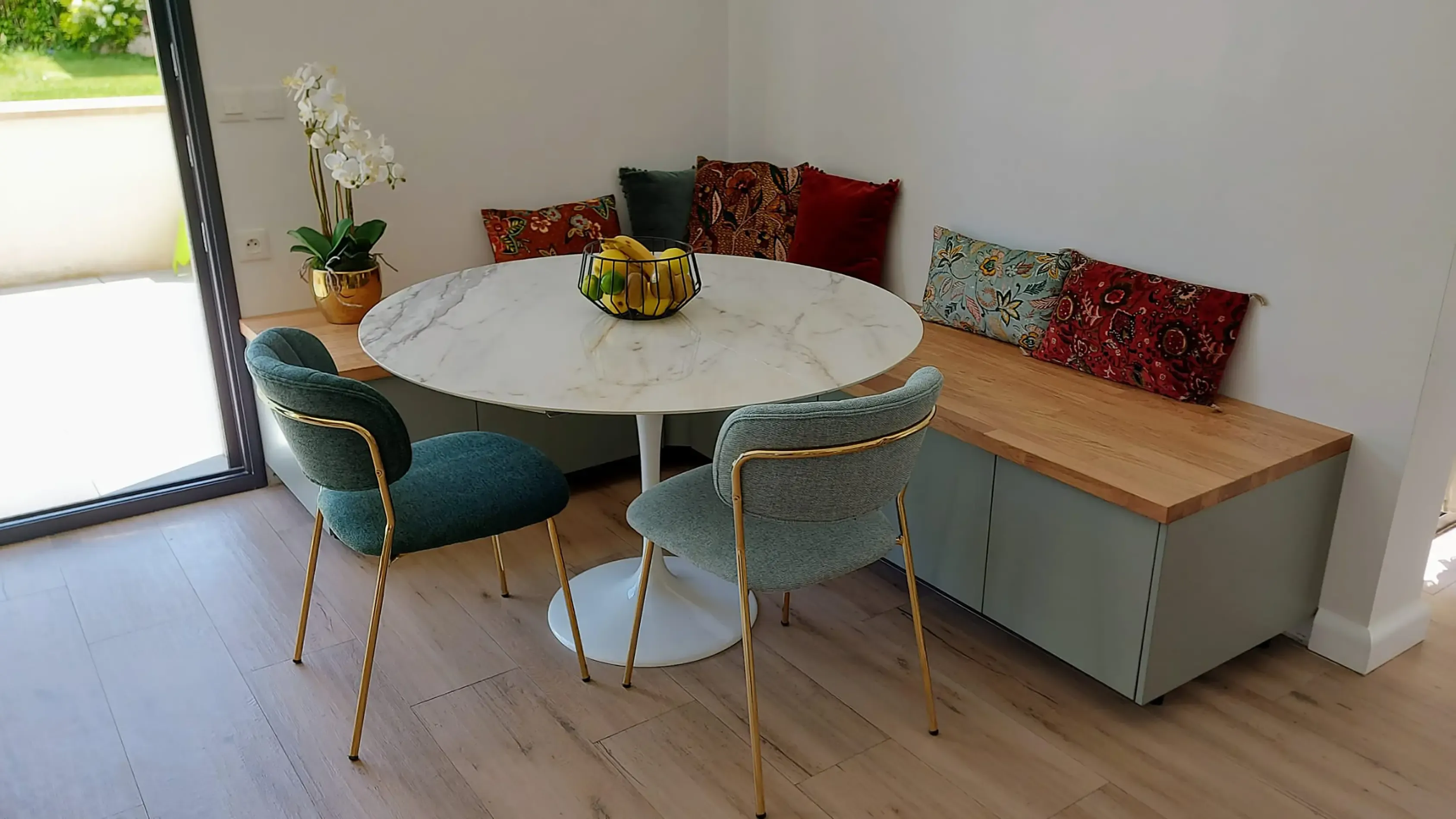 Salle à manger après travaux