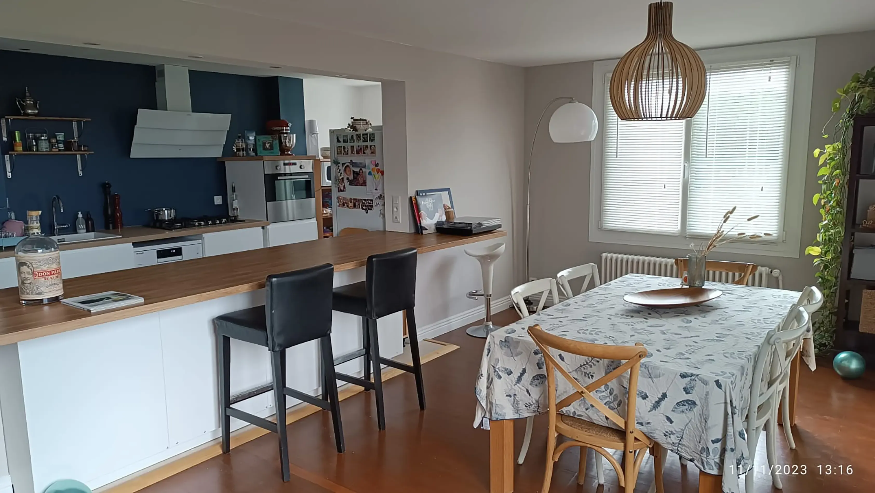 Salle à manger après travaux